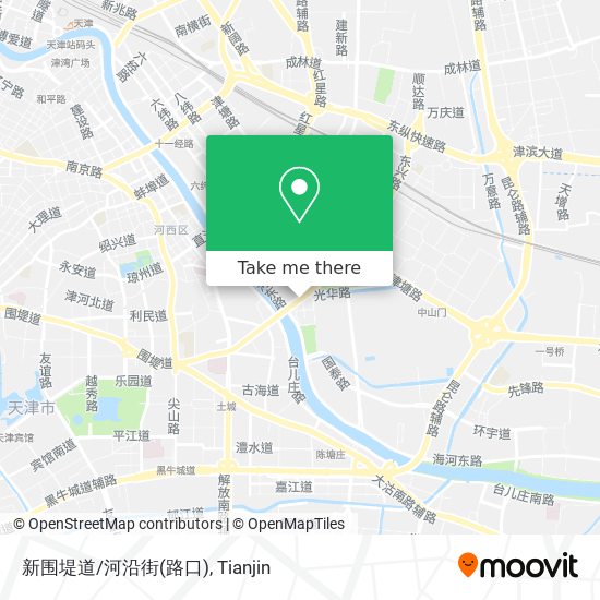 新围堤道/河沿街(路口) map