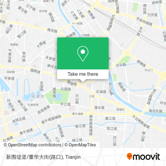新围堤道/重华大街(路口) map