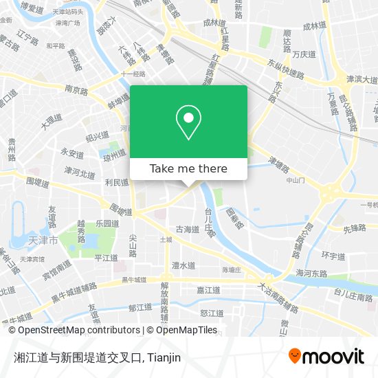湘江道与新围堤道交叉口 map