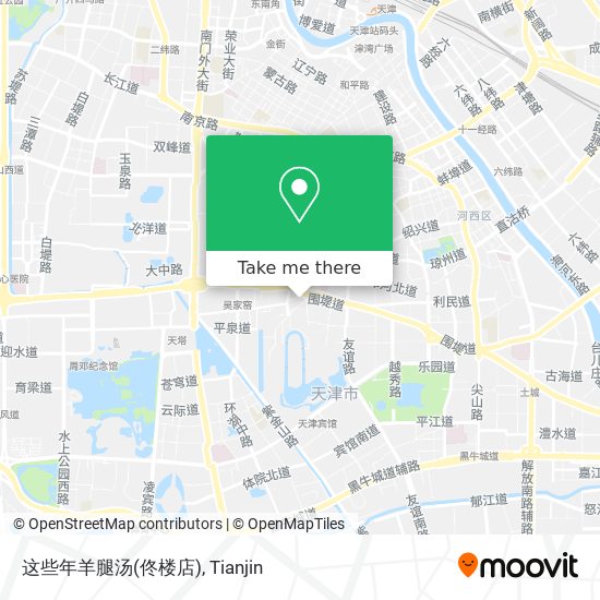 这些年羊腿汤(佟楼店) map