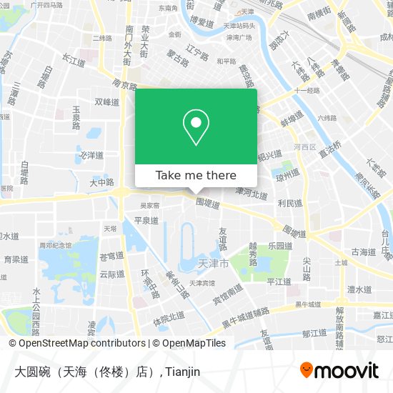 大圆碗（天海（佟楼）店） map