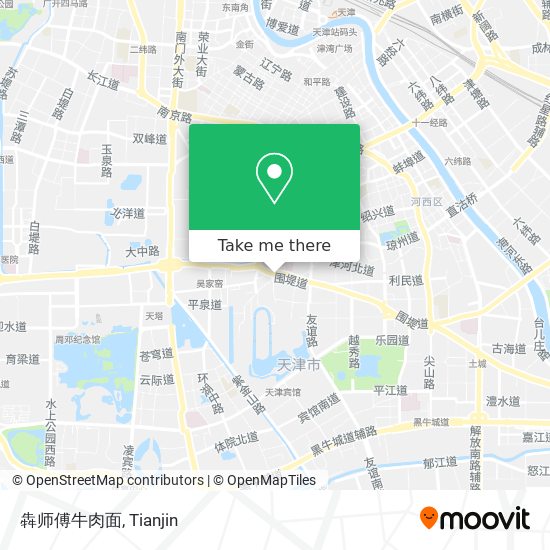 犇师傅牛肉面 map