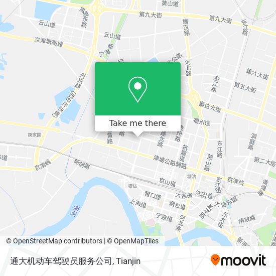 通大机动车驾驶员服务公司 map
