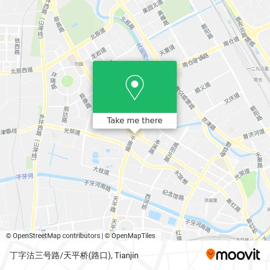 丁字沽三号路/天平桥(路口) map