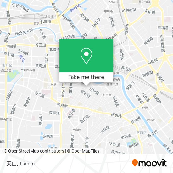 天山 map