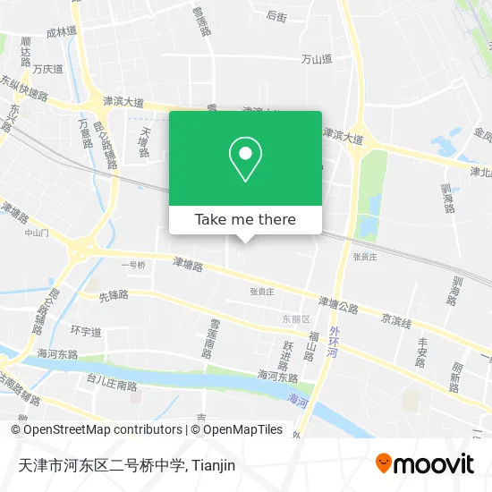 天津市河东区二号桥中学 map