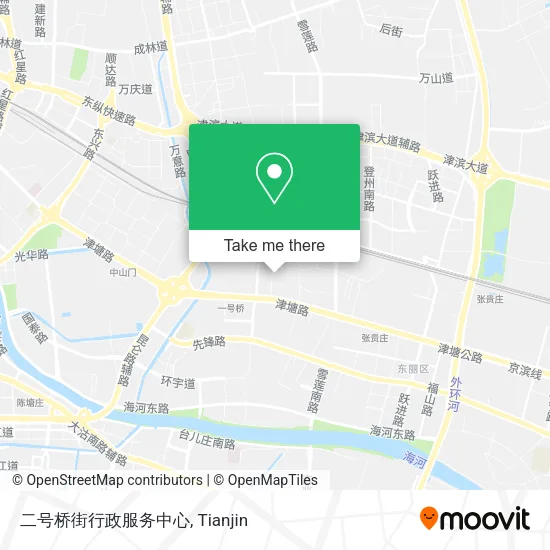 二号桥街行政服务中心 map