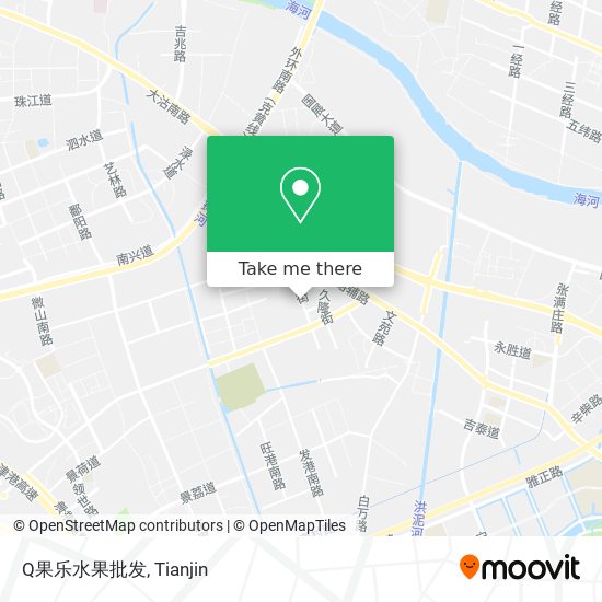 Q果乐水果批发 map