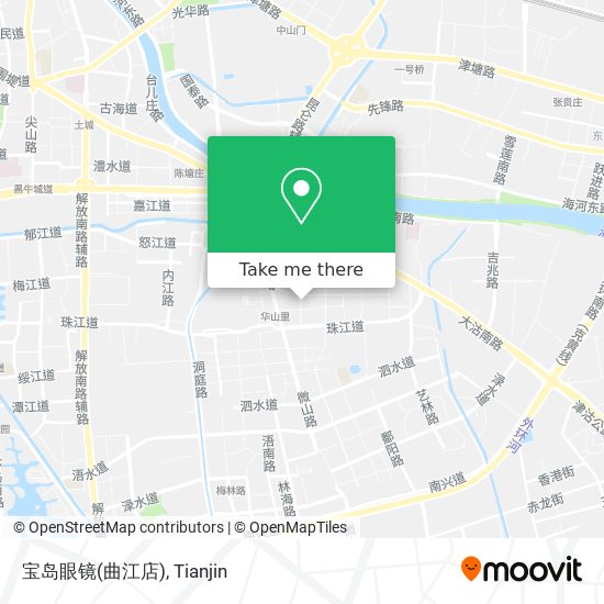 宝岛眼镜(曲江店) map