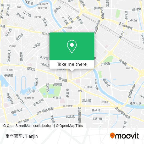 重华西里 map