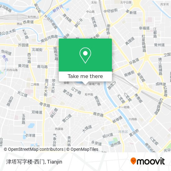 津塔写字楼-西门 map