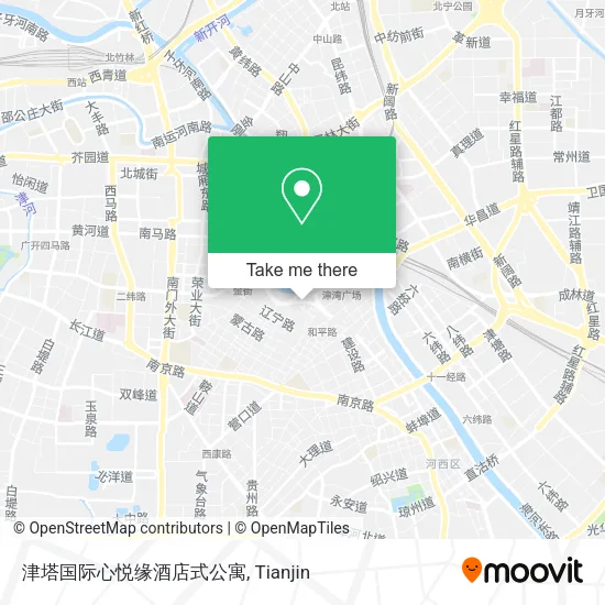 津塔国际心悦缘酒店式公寓 map