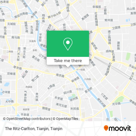 The Ritz-Carlton, Tianjin map