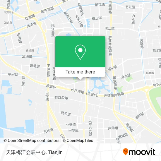 天津梅江会展中心 map