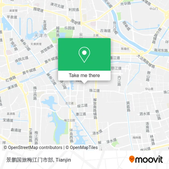 景鹏国旅梅江门市部 map