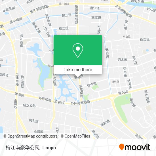 梅江南豪华公寓 map