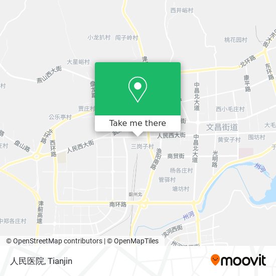 人民医院 map