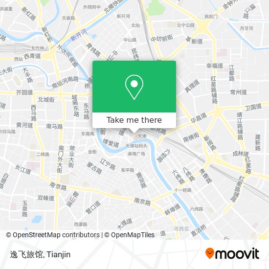 逸飞旅馆 map