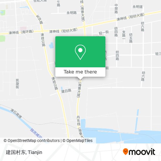 建国村东 map
