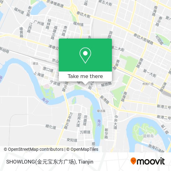 SHOWLONG(金元宝东方广场) map