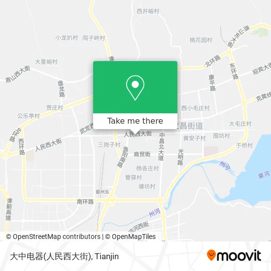 大中电器(人民西大街) map