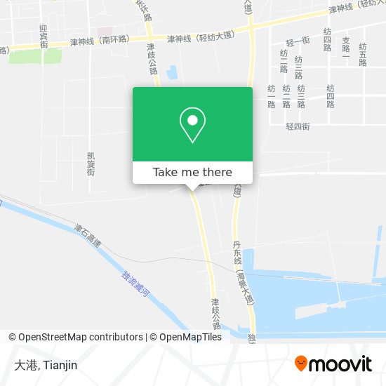 大港 map