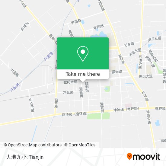 大港九小 map