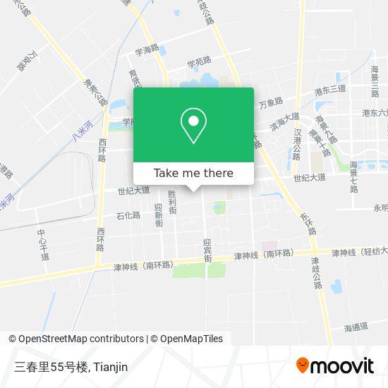 三春里55号楼 map