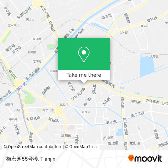 梅宏园55号楼 map