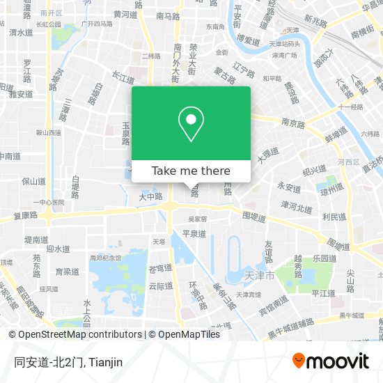 同安道-北2门 map