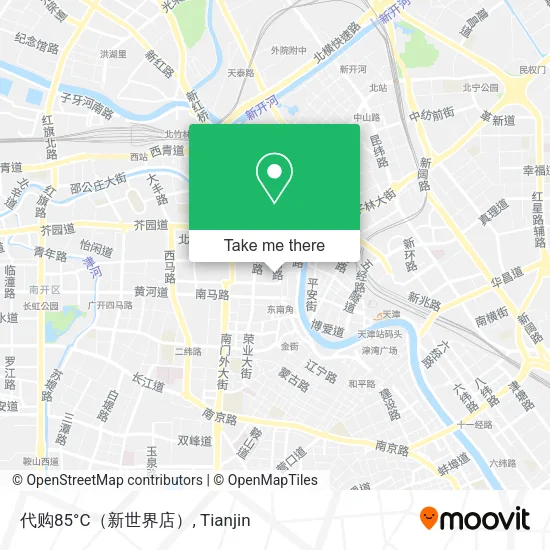 代购85°C（新世界店） map