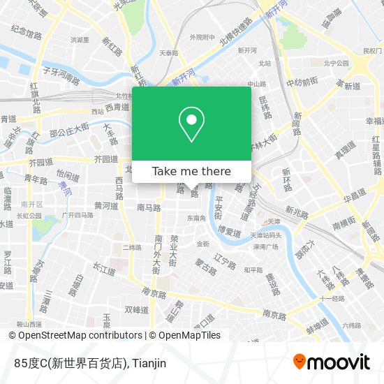 85度C(新世界百货店) map