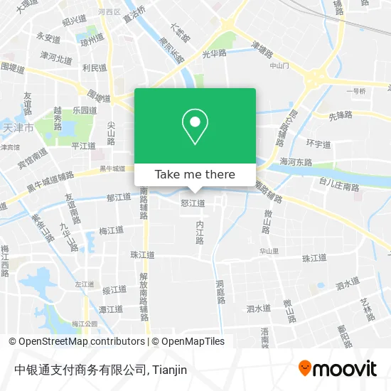 中银通支付商务有限公司 map