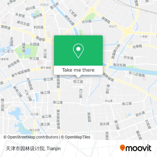 天津市园林设计院 map