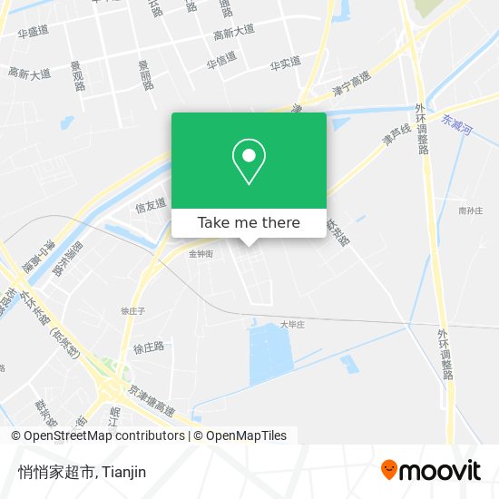 悄悄家超市 map