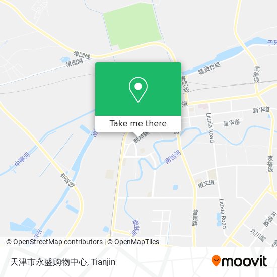 天津市永盛购物中心 map
