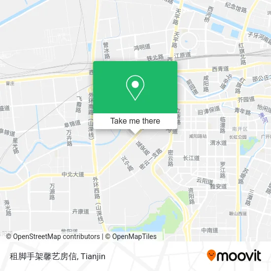 租脚手架馨艺房信 map