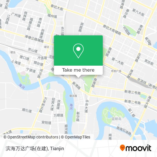滨海万达广场(在建) map