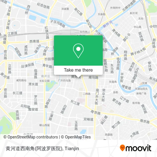 黄河道西南角(阿波罗医院) map