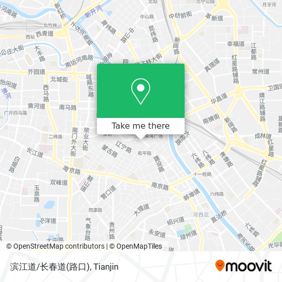 滨江道/长春道(路口) map