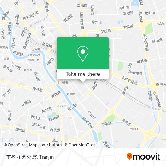 丰盈花园公寓 map