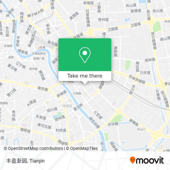 丰盈新园 map