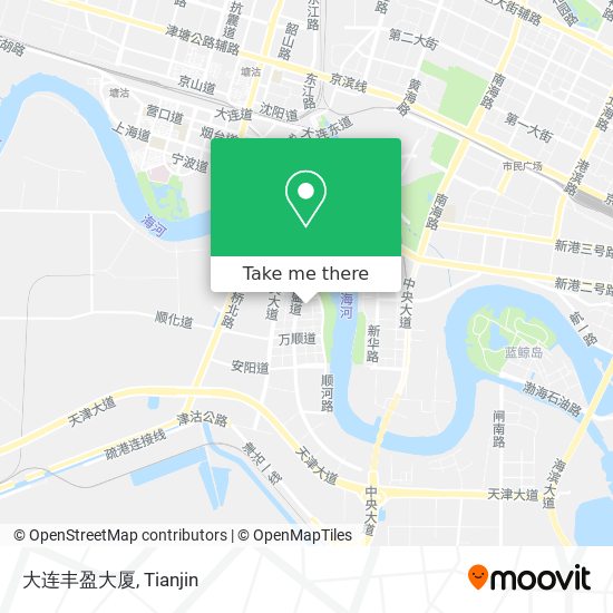 大连丰盈大厦 map