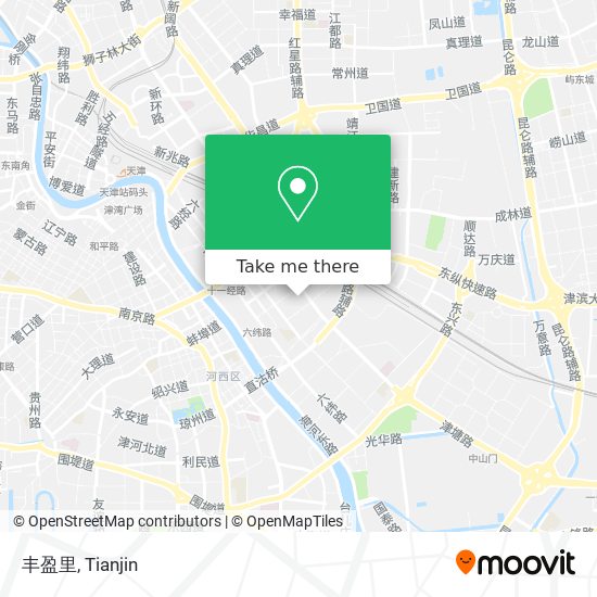 丰盈里 map