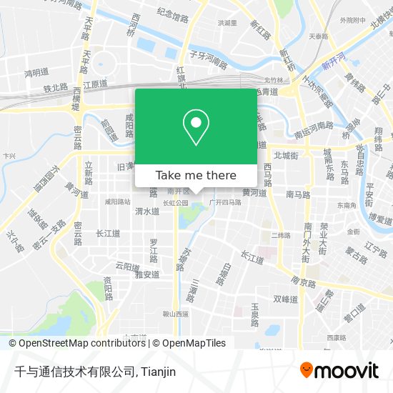 千与通信技术有限公司 map