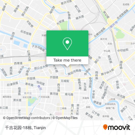 千吉花园-18栋 map