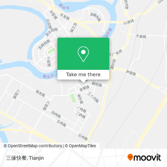 三缘快餐 map