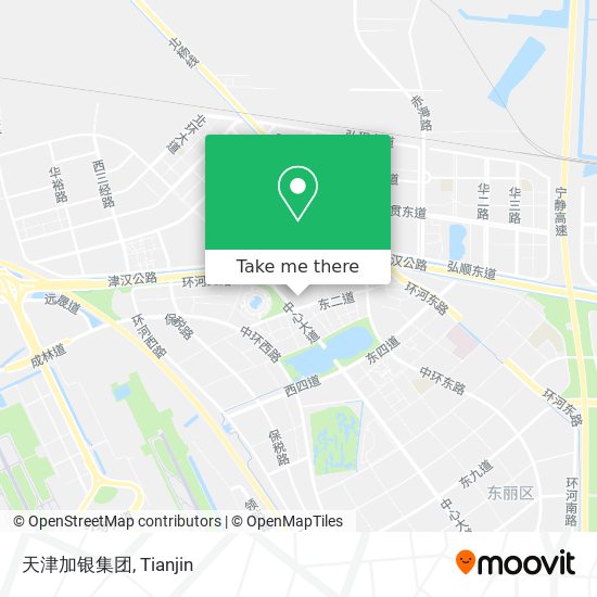 天津加银集团 map