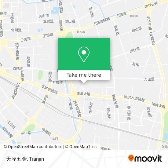 天泽五金 map