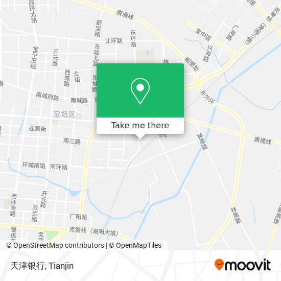 天津银行 map